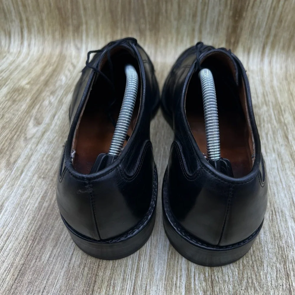 Allen Edmonds Bradley Split Toe Derby Men's Size 10.5 D Black Leather Shoes 2601